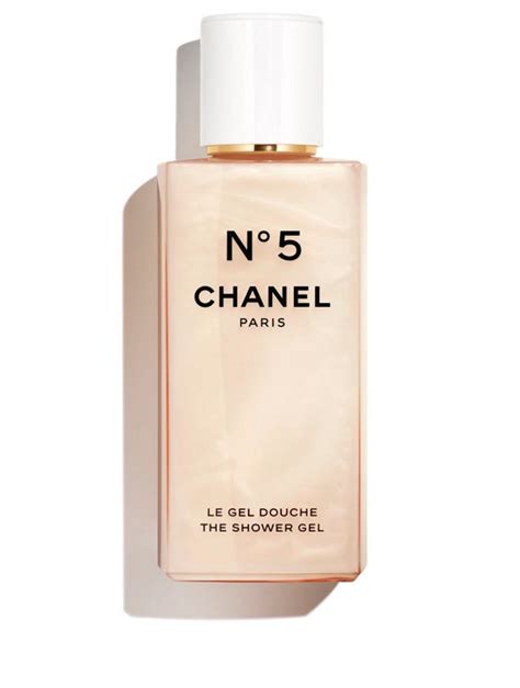 gel douche n 5 chanel|Chanel gels for shower.